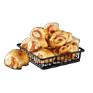 Pizzabrötchen mit Schinken & Käse