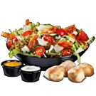 Chicken Filet Salat Teriyaki