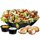 No Chicken Filet Salat Pesto (veggie)