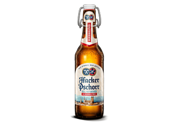 Hacker Pschorr Hell naturtrüb alkoholfrei