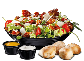 No Chicken Filet Salat Teriyaki (veggie)