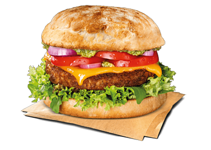 Walnut Cheddar Burger (veggie)